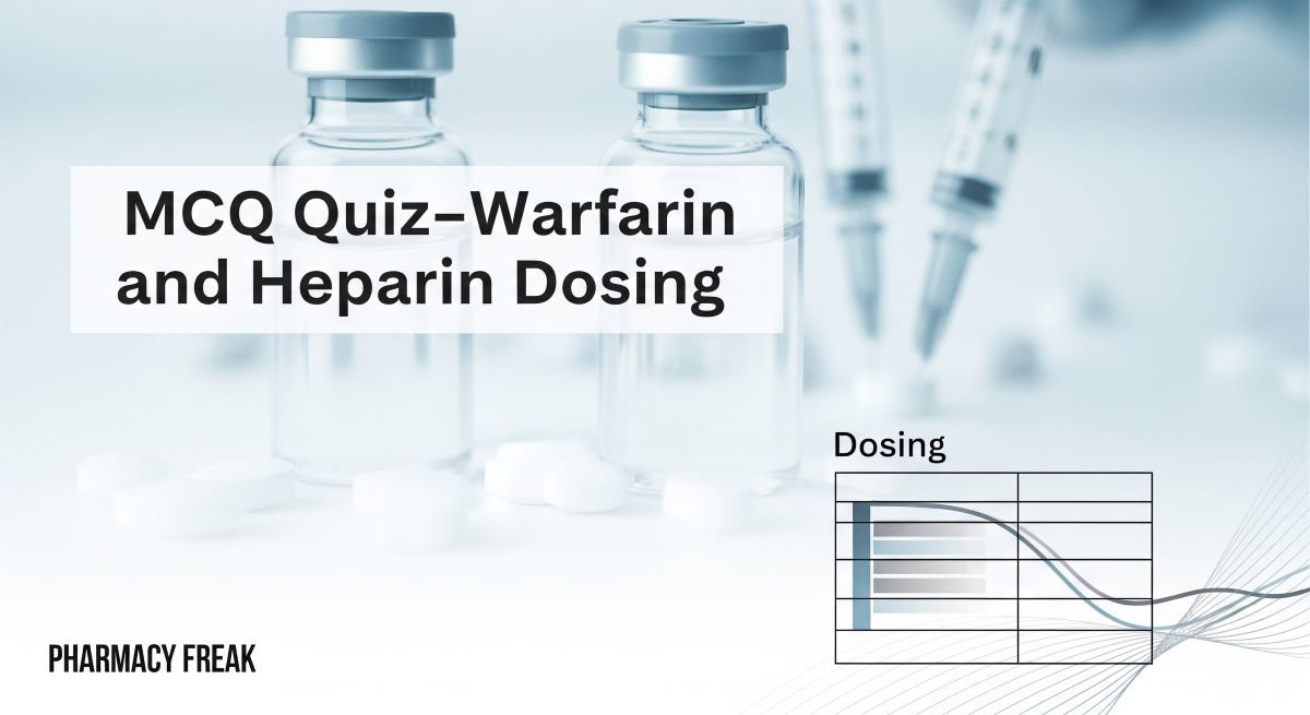 MCQ Quiz-Warfarin and Heparin Dosing