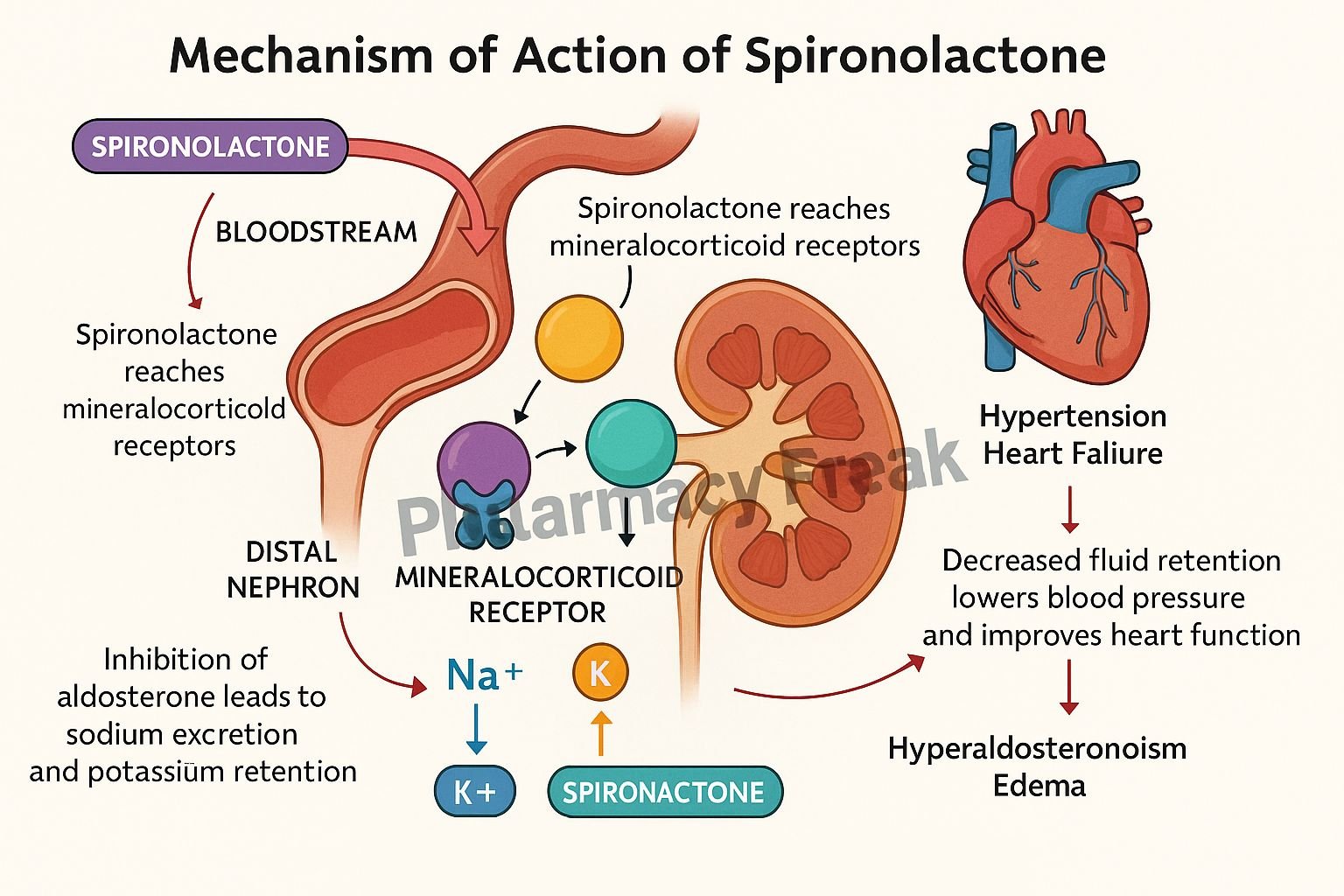 Mechanism Of Action Of Spironolactone Mechanism Of Action Of Spironolactone