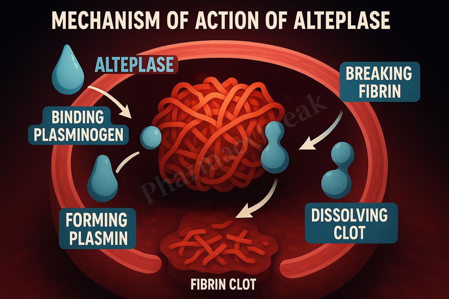 ALTEPLASE Mechanism of Action