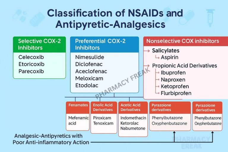 CLASSIFICATION OF NSAID