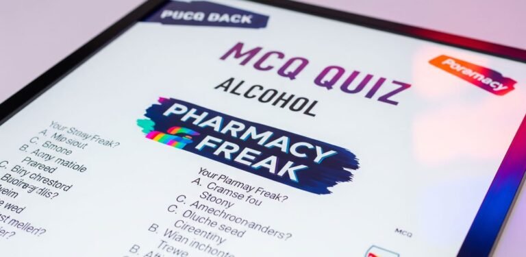 MCQ Quiz - Alcohol