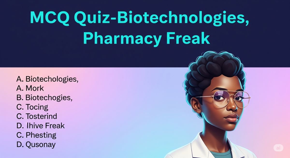 MCQ Quiz-Biotechnologies