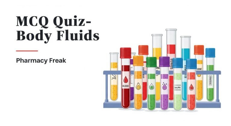 MCQ Quiz- Body fluids