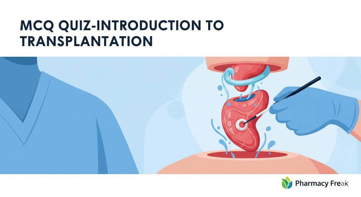 MCQ Quiz-Introduction to Transplantation