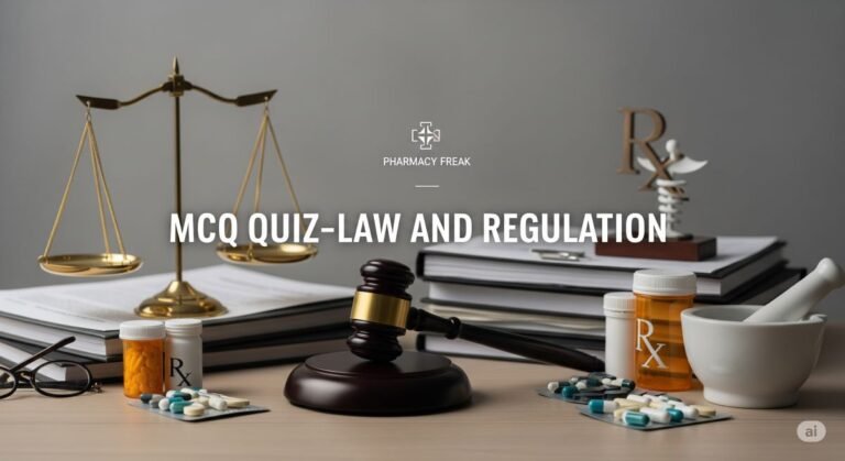 MCQ Quiz-Law and Regulation