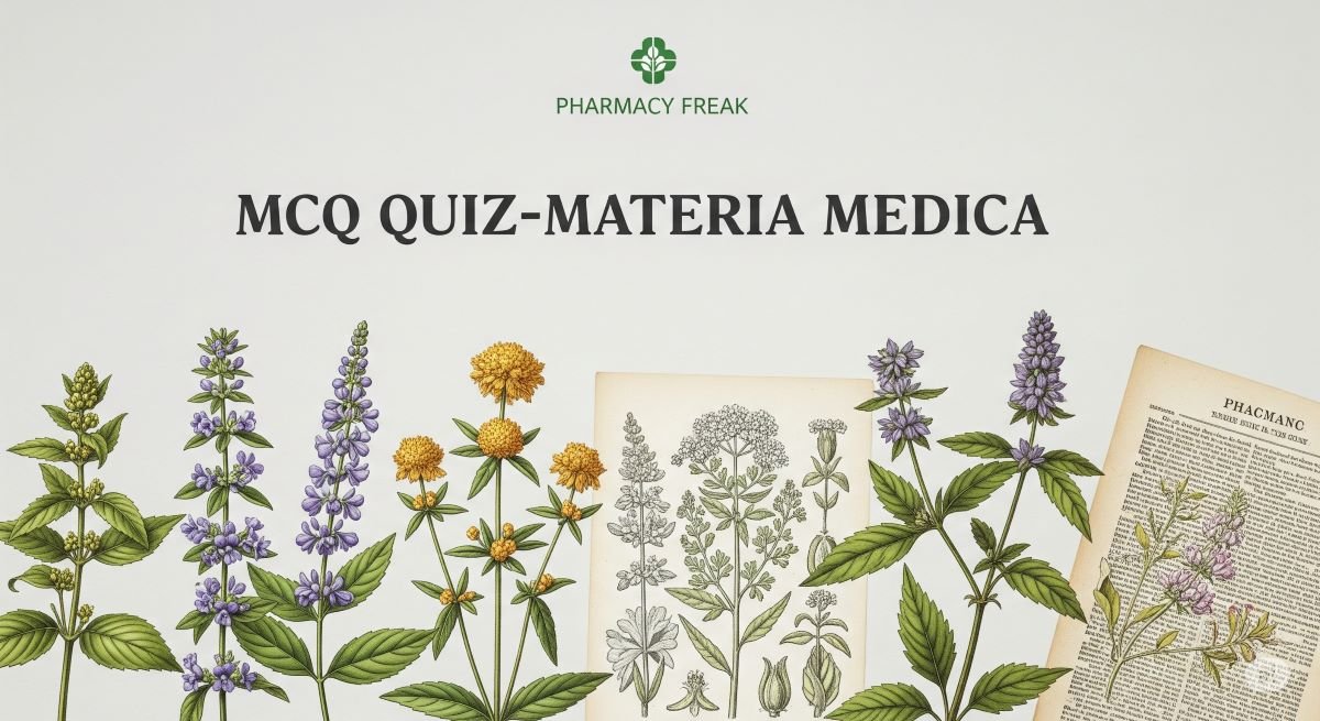 MCQ Quiz-Materia Medica