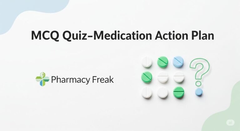 MCQ Quiz-Medication Action Plan (MAP)