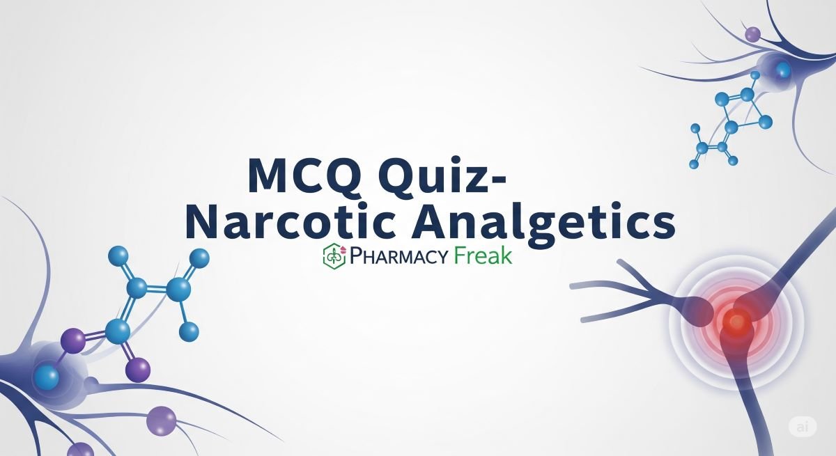 MCQ Quiz- Narcotic analgetics