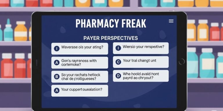 MCQ Quiz: Payer’s Perspective in Pharmacy