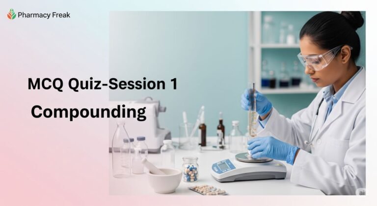 MCQ Quiz- Session 1 Compounding
