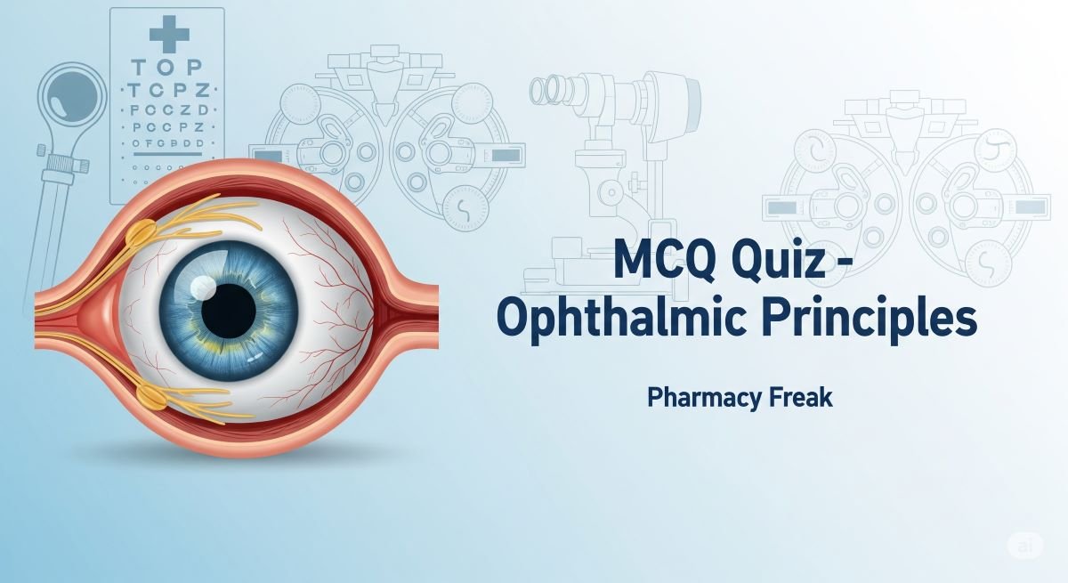 MCQ Quiz- ophthalmic Principles