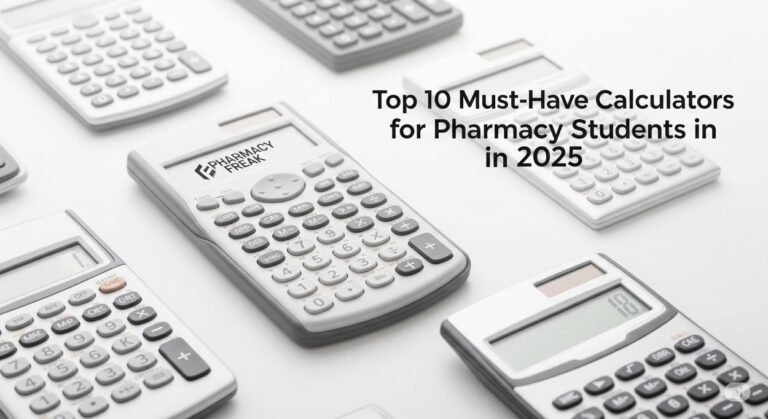 Top 10 Must-Have Calculators for Pharmacy Students in 2025
