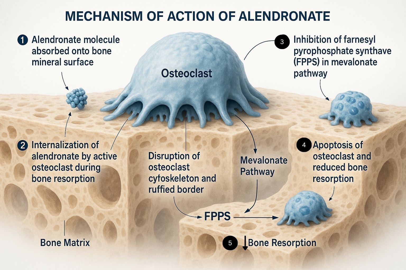 Alendronate Mechanism of Action