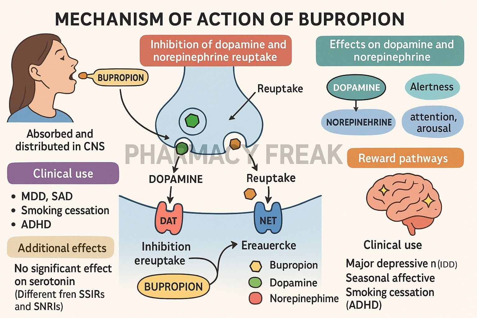 Bupropion Mechanism of Action