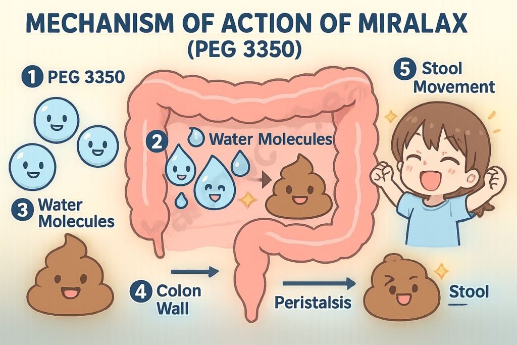 Miralax mechanism of action