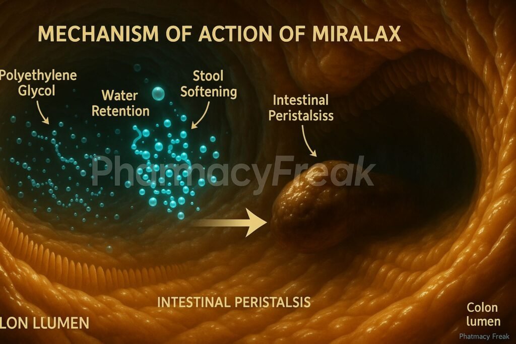 mechanism of action of miralax
