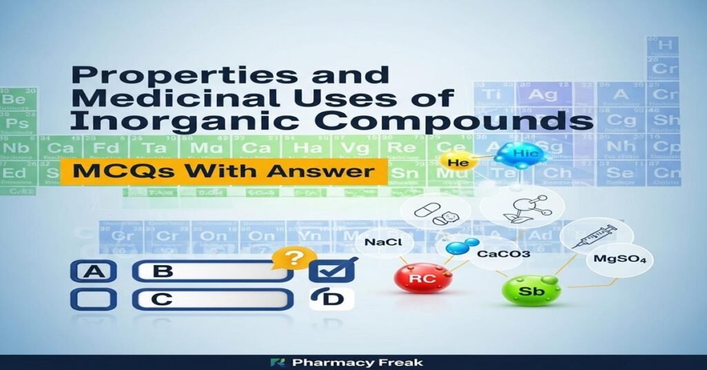 INORGANIC COMPOUNDS CLASSIFICATION PROPERTIES USES 2025 visual data 7