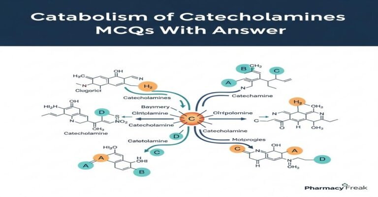 Catabolism of catecholamines MCQs With Answer
