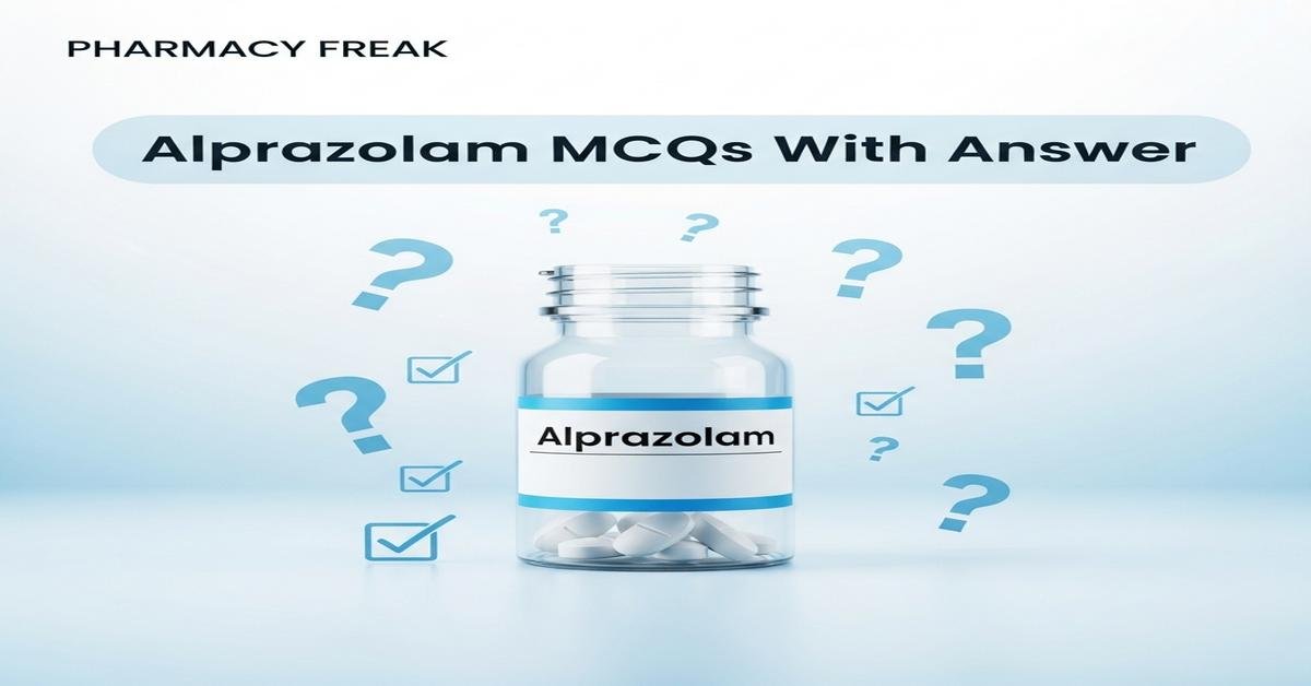 Alprazolam MCQs With Answer