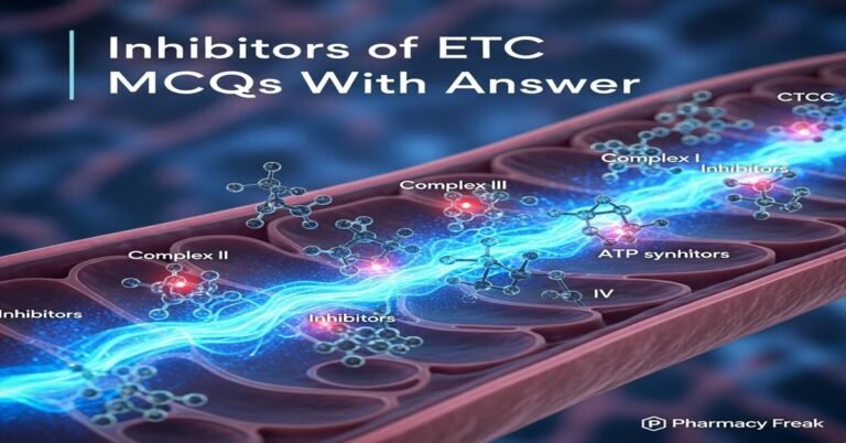 Inhibitors of ETC MCQs With Answer