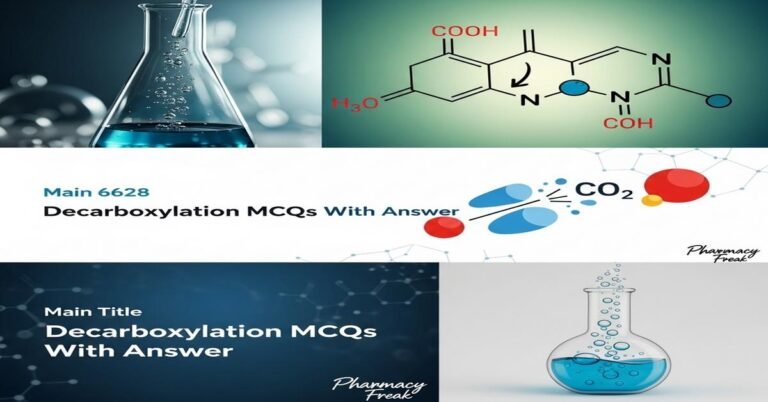 Decarboxylation MCQs With Answer