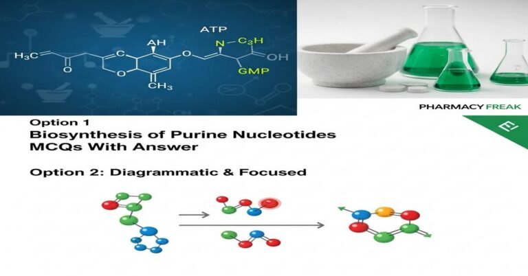 Biosynthesis of purine nucleotides MCQs With Answer