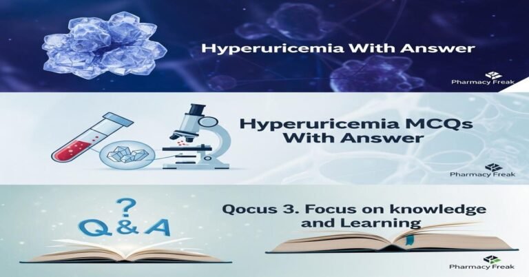 Hyperuricemia MCQs With Answer