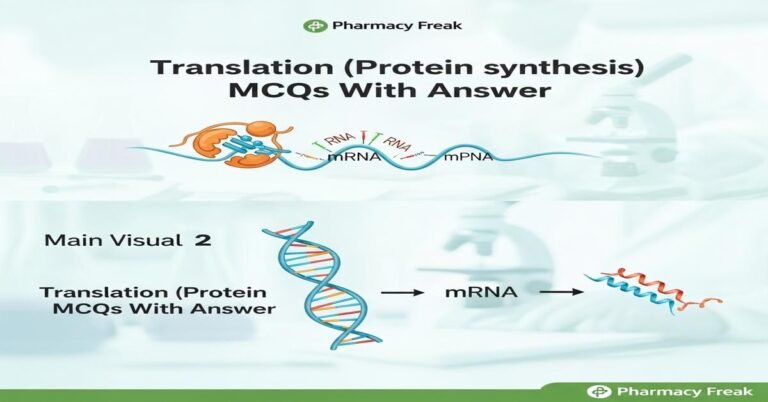 Translation (Protein synthesis) MCQs With Answer