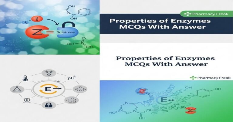 Properties of enzymes MCQs With Answer