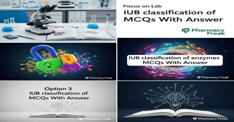 IUB classification of enzymes MCQs With Answer