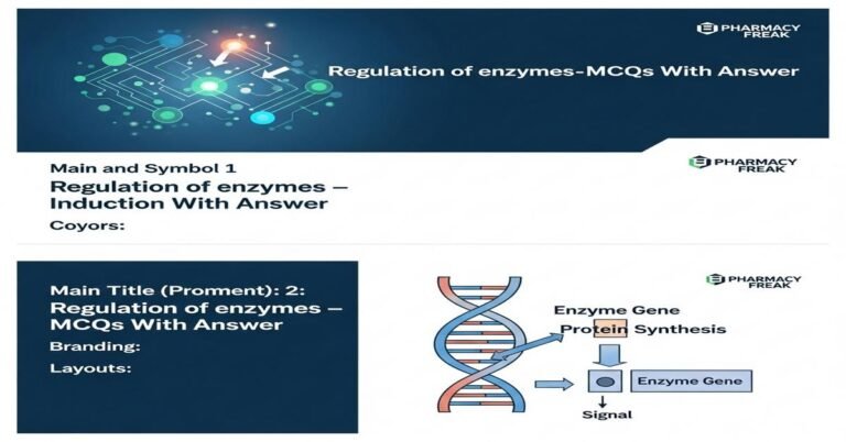 Regulation of enzymes – induction MCQs With Answer