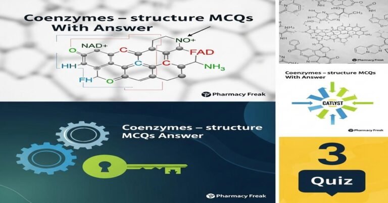 Coenzymes – structure MCQs With Answer
