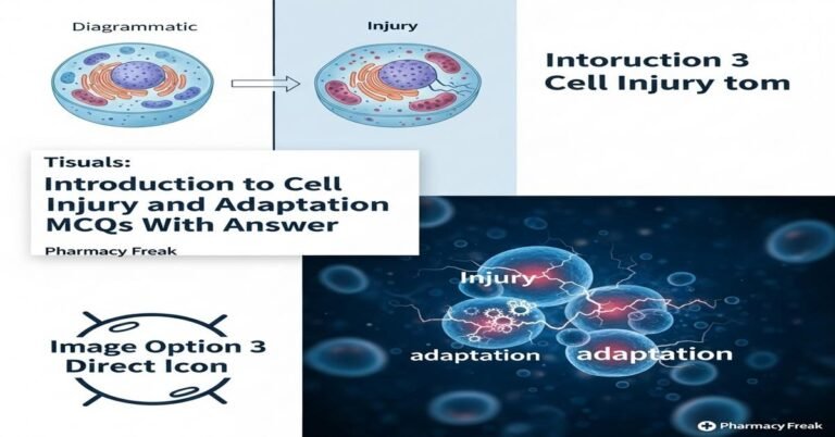 Introduction to cell injury and adaptation MCQs With Answer