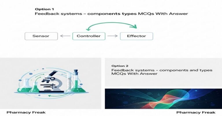 Feedback systems – components and types MCQs With Answer