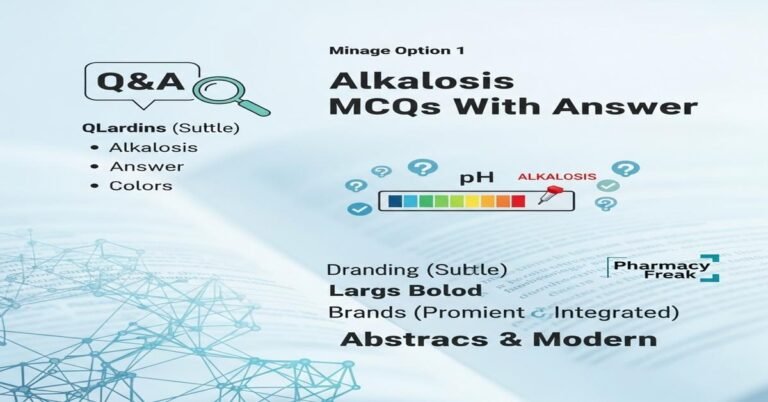 Alkalosis MCQs With Answer