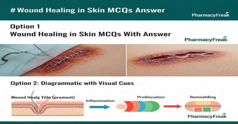 Wound healing in skin MCQs With Answer