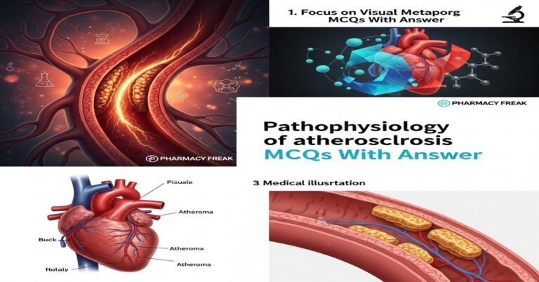 Pathophysiology of atherosclerosis MCQs With Answer