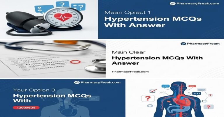 Hypertension MCQs With Answer