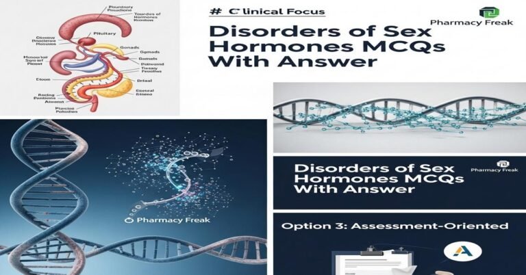 Disorders of sex hormones MCQs With Answer