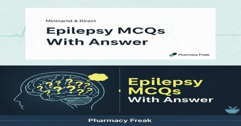 Epilepsy MCQs With Answer