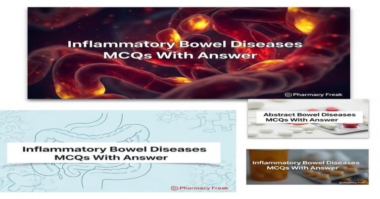 Inflammatory bowel diseases MCQs With Answer
