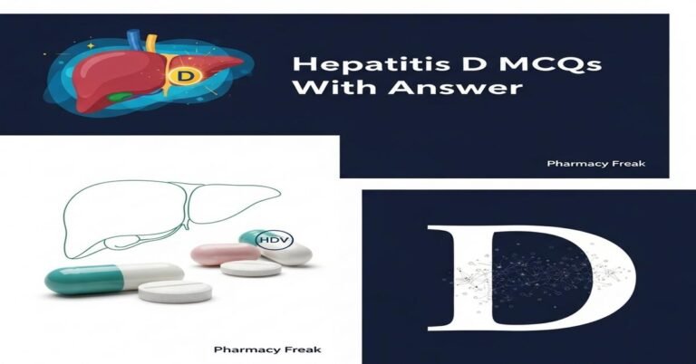 Hepatitis D MCQs With Answer