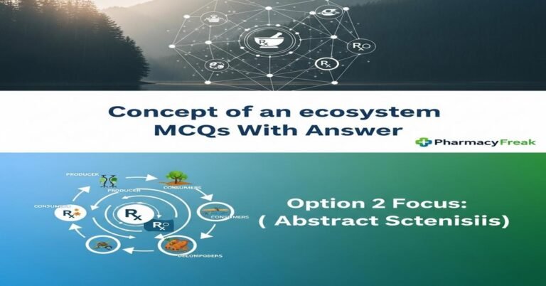 Concept of an ecosystem MCQs With Answer