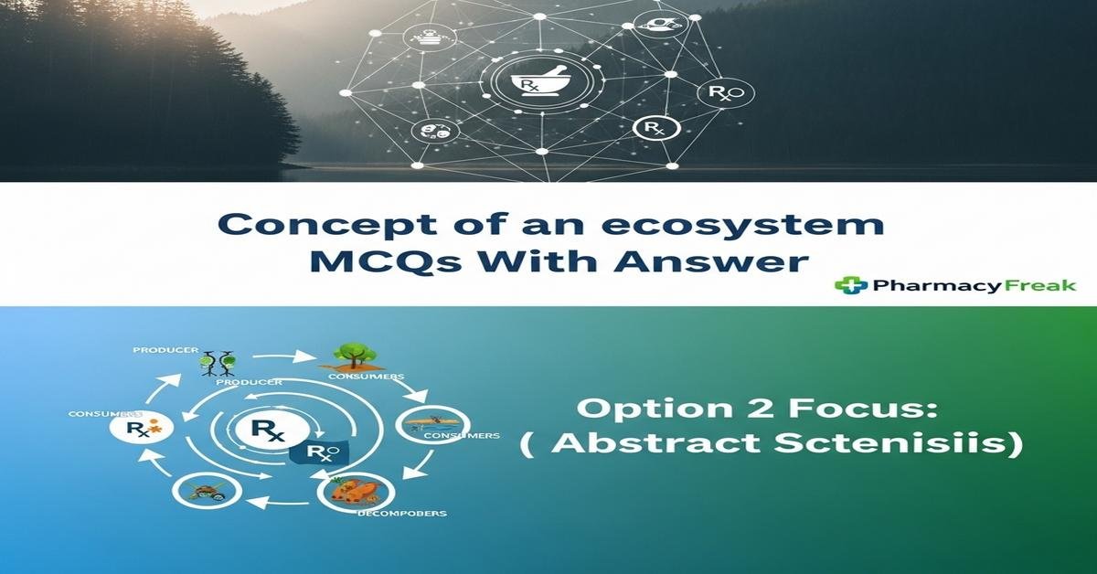 Concept of an ecosystem MCQs With Answer