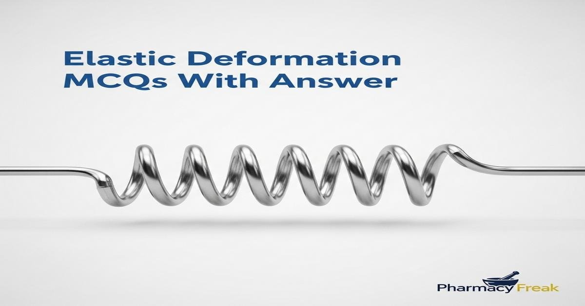 Elastic deformation MCQs With Answer