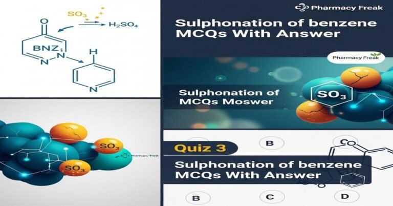 Sulphonation of benzene MCQs With Answer