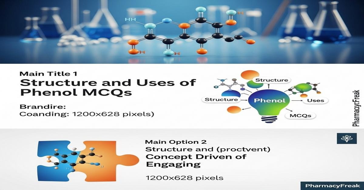 Structure and uses of phenol MCQs With Answer