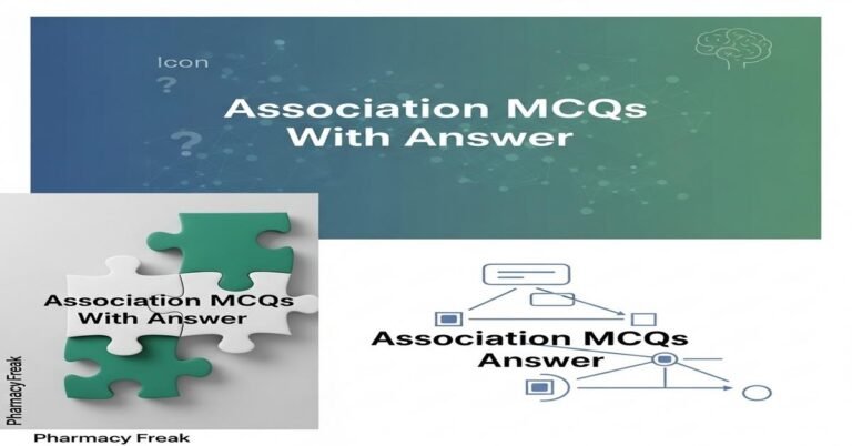 Association MCQs With Answer