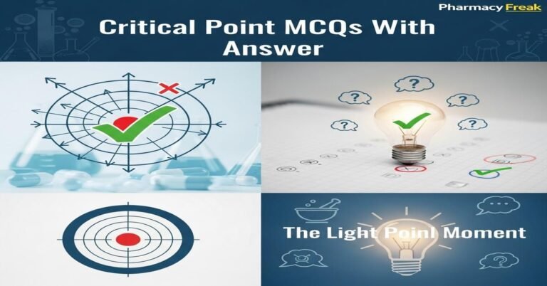 Critical point MCQs With Answer