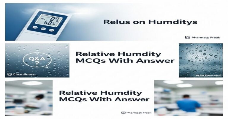 Relative humidity MCQs With Answer